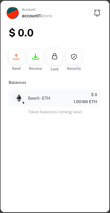 One - AA Human Wallet
